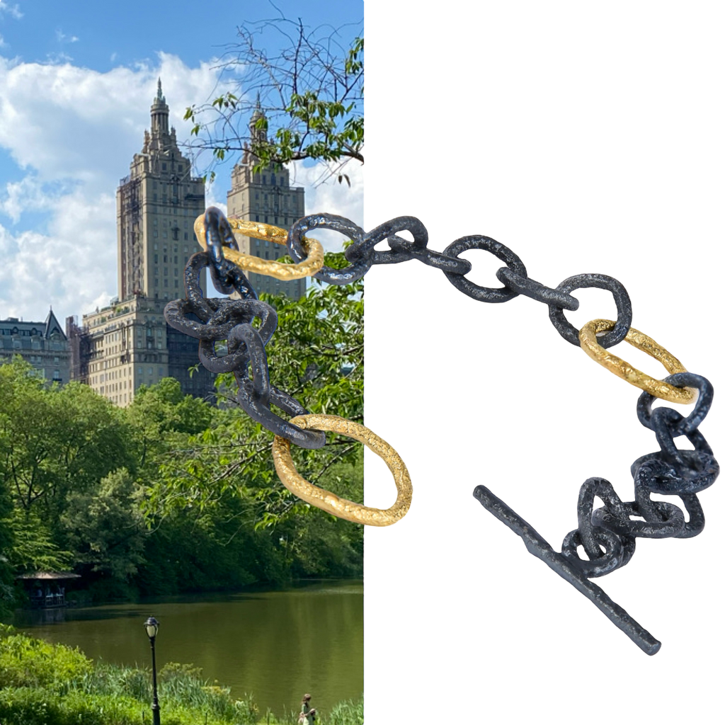 Spark & Soul Sculptural Fine Jewelry Collection by international artist, Emanuela Duca - 18k gold, sterling silver, diamonds, and precious gems.