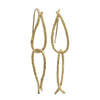 Colibri' Links Earrings by Emanuela Duca -The Colibri' earrings, crafted in 18k yellow gold, feature 4 unique links, offering an intriguing alternative to traditional dangling earrings. • 18k yellow gold • Length: 2.25" • Ear wires