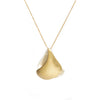 Isabella Silver & Gold Pendant Necklace by Emanuela Duca. Sculptural Fine Jewelry Handcrafted in 18k, Sterling Silver, Bronze, diamonds, and precious gems - Made in Rome & New York